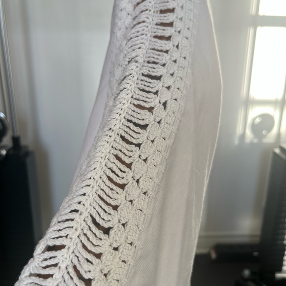 Gorgeous Boho chic top by Anna Kosturova. Cotton fabric and hand made designer - Picture 2 of 3